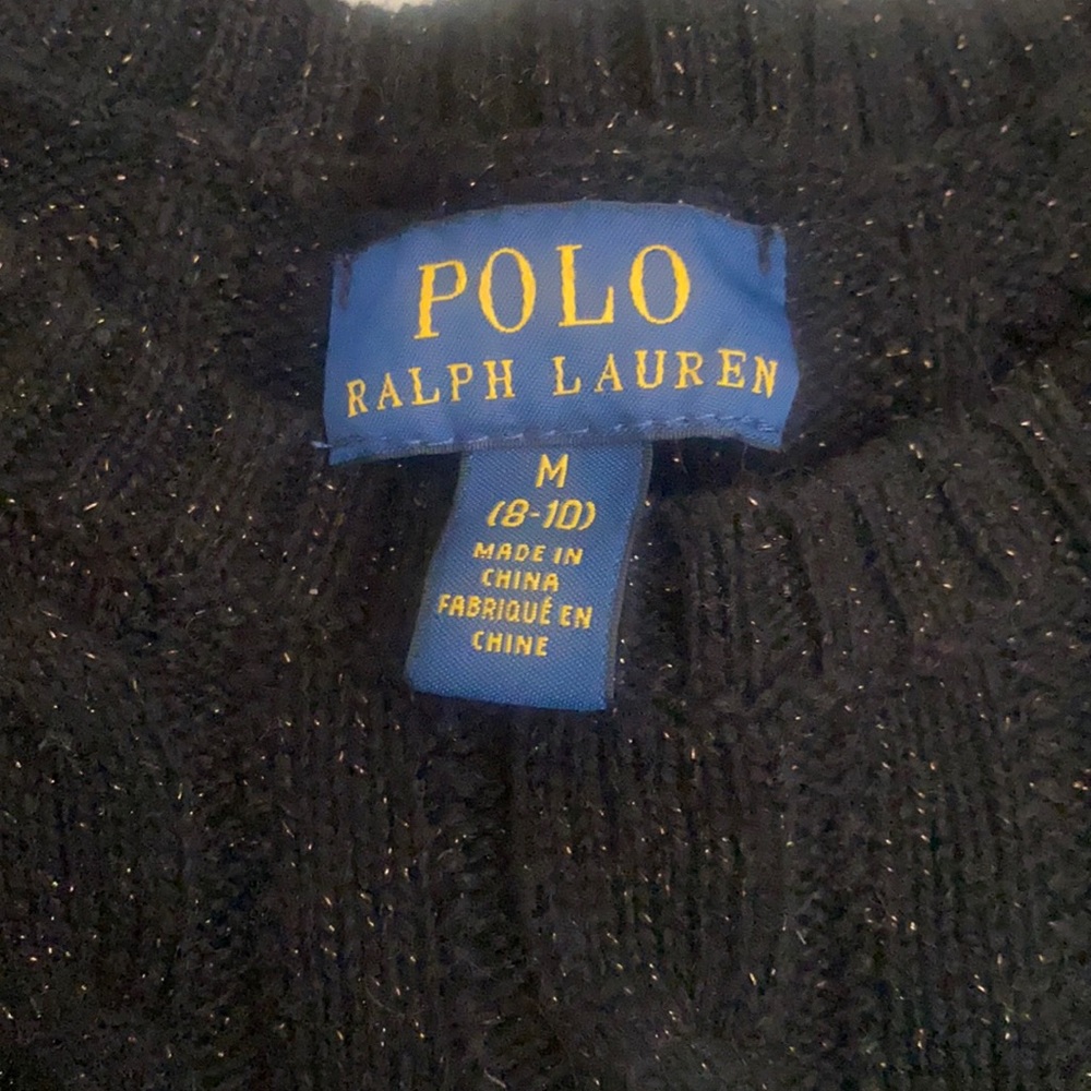 Sparkly Black knit sweater - Picture 3 of 4